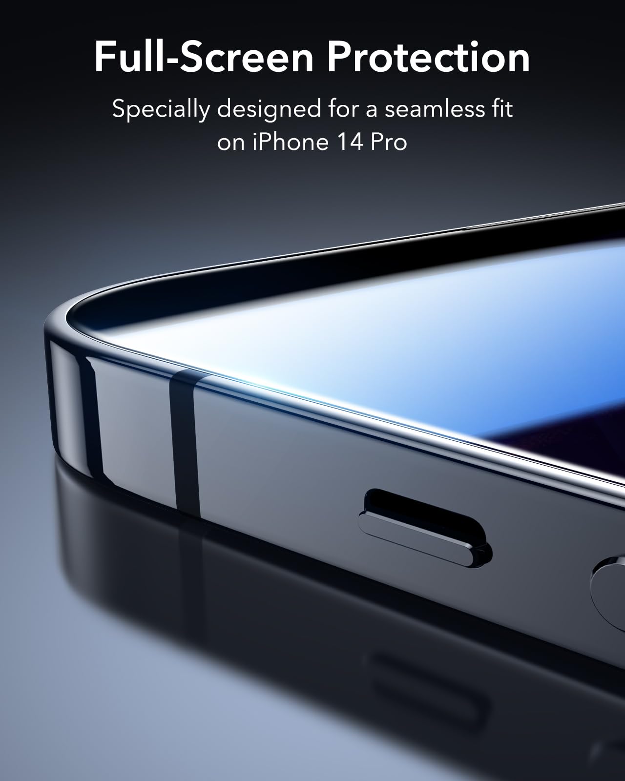 Foto 7 | Protector De Pantalla Esr Glass 9h+ Para Iphone 14 Pro Privacy, Paquete De 3 - Venta Internacional.
