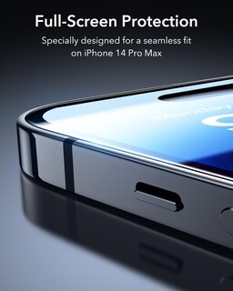 Foto 6 | Protector De Pantalla Esr 3 Pack 9h+ Glass Para Iphone 14 Pro Max - Venta Internacional.