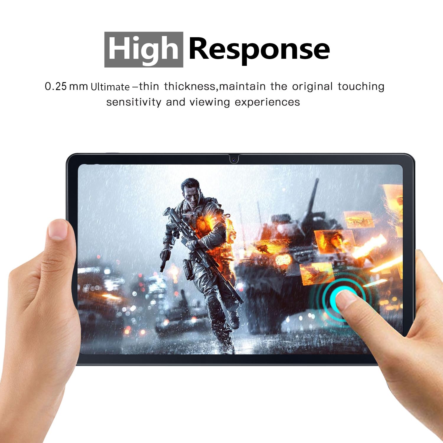 Foto 4 | Protector De Pantalla Ztotopcases Para Galaxy Tab S10+ S9 Fe+ S9+ S8+ - Venta Internacional.
