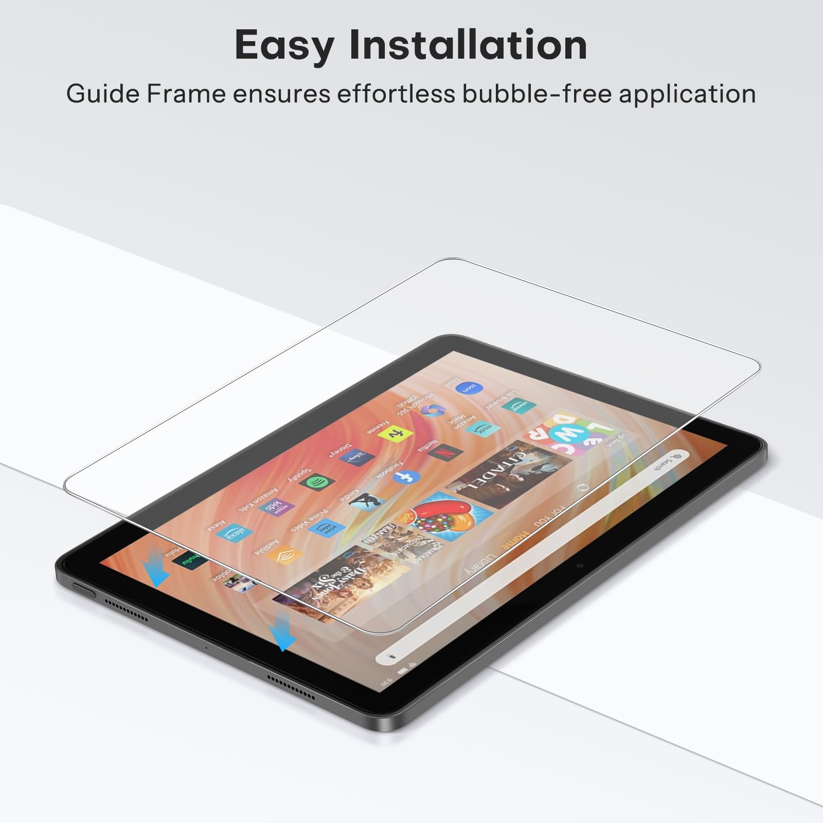 Foto 6 | [protector De Pantalla] Omoton Para Tableta Amazon Fire Hd 10 (13ª Y 11ª Generación) - Venta Internacional.