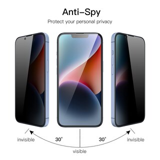 Foto 2 | Protector De Pantalla Jetech Privacy Para Iphone 14 Plus De 6.7 Pulgadas, Paquete De 2 - Venta Internacional.