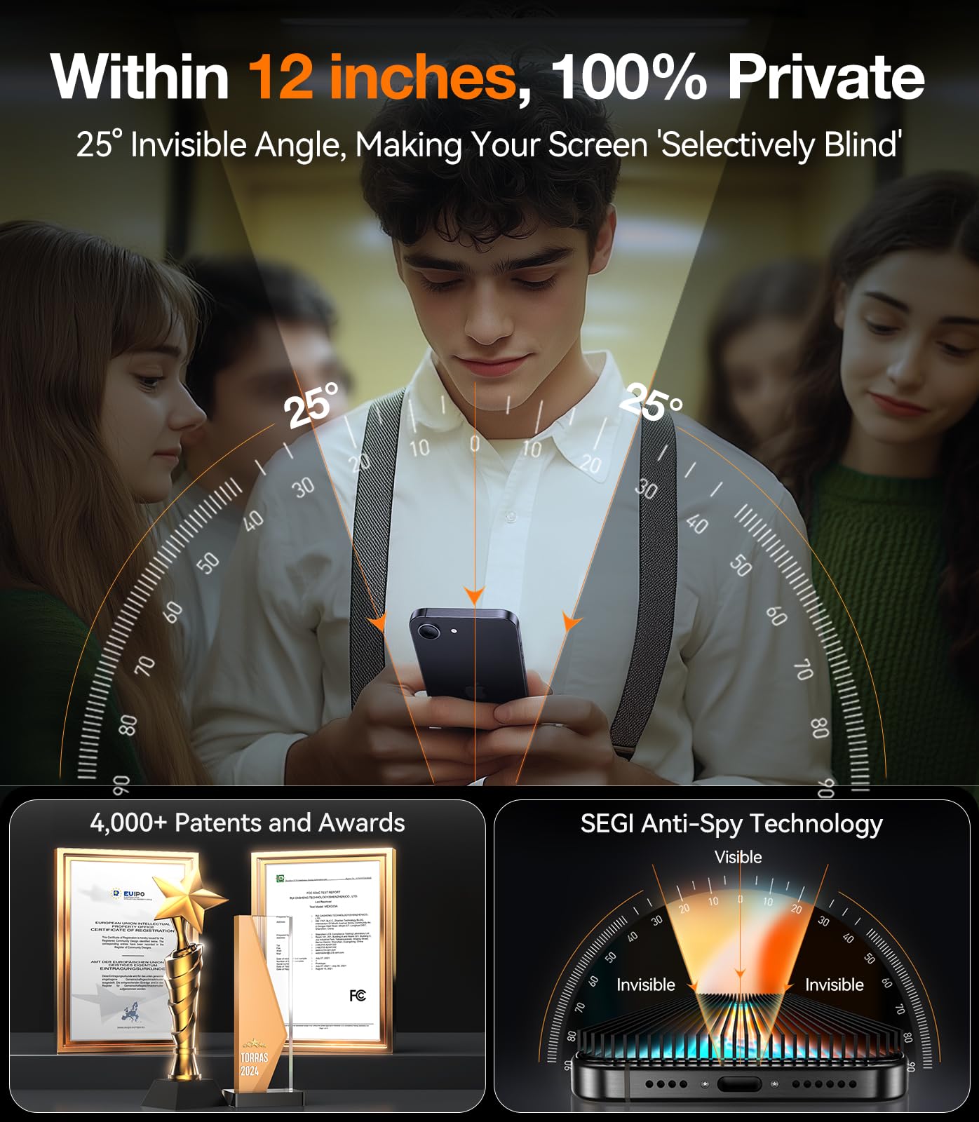 Foto 5 pulgar | Protector De Pantalla Torras Military-grade 9h+ Para Iphone 16e/13/13pro/14 - Venta Internacional.