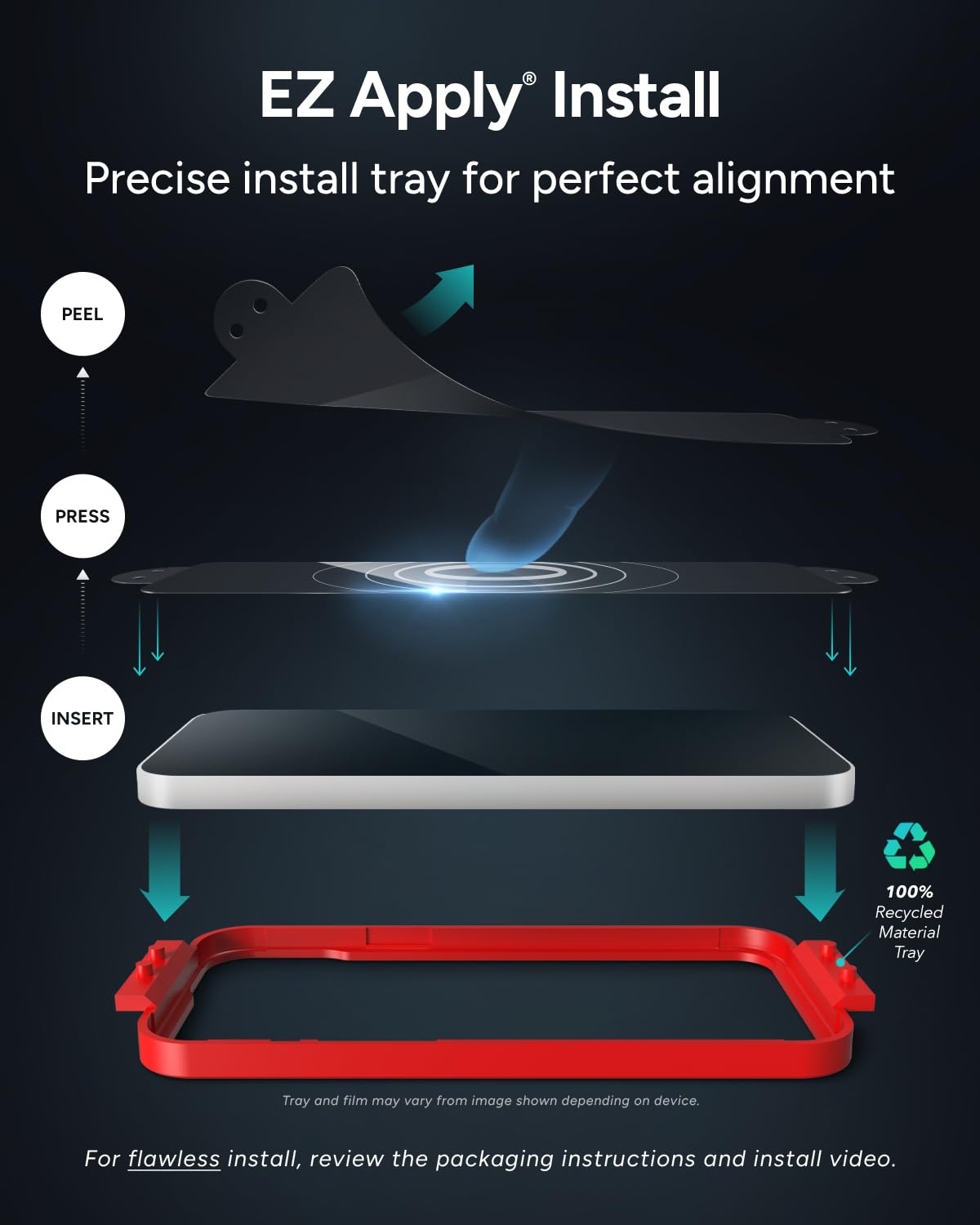 Foto 6 | Protector De Pantalla Zagg Glass+ Para Iphone 16 Pro - Venta Internacional.