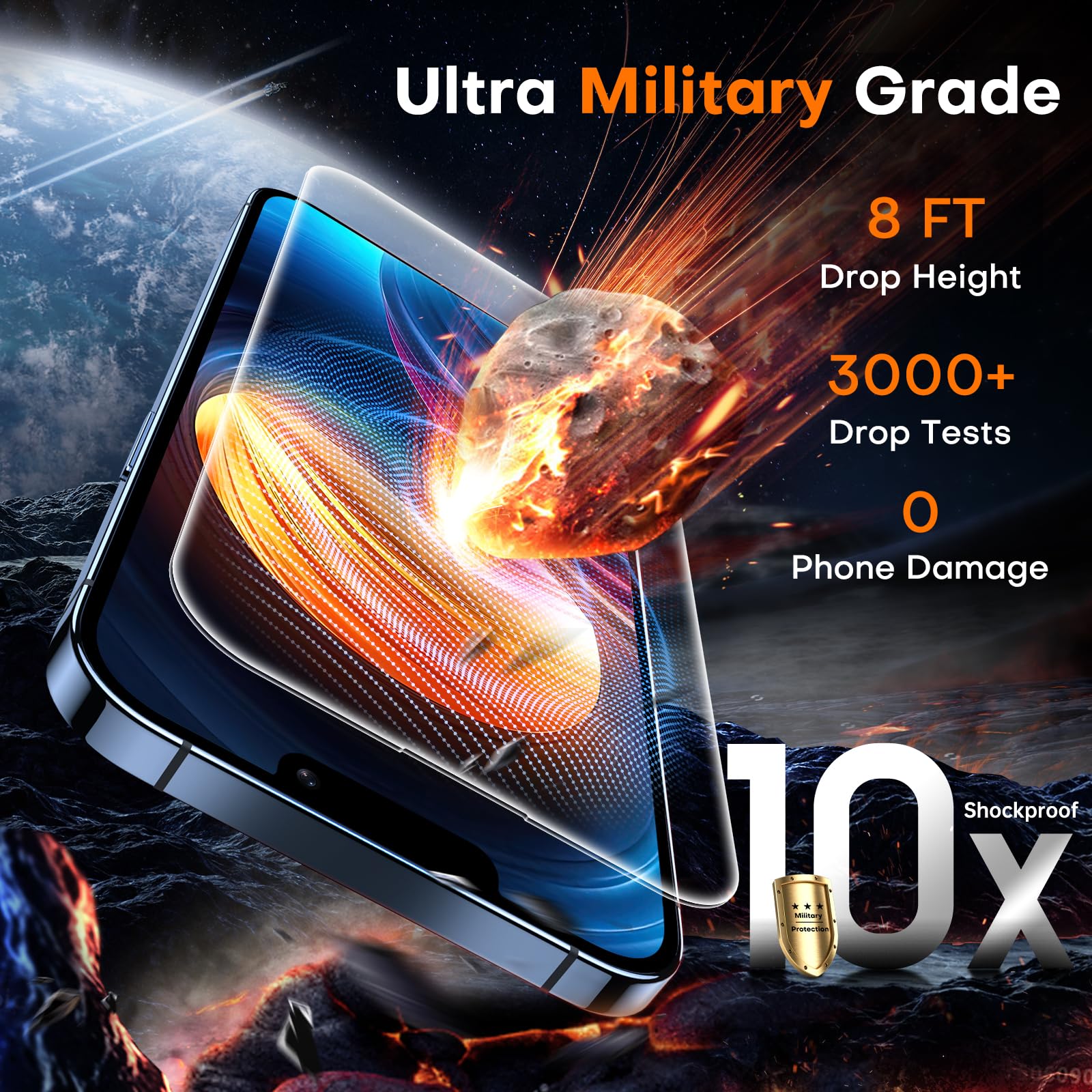 Foto 3 | Protector De Pantalla Tocol Para Iphone 13 Pro Max/14 Plus - Venta Internacional.