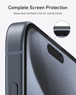 Foto 6 | Protector De Pantalla Anker Hd De Cristal Templado Para Iphone 16 Plus De 6.7 Pulgadas - Venta Internacional.