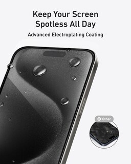 Foto 5 | Protector De Pantalla Anker Durable Para Iphone 16 De 6.1 Pulgadas, Paquete De 2 - Venta Internacional.