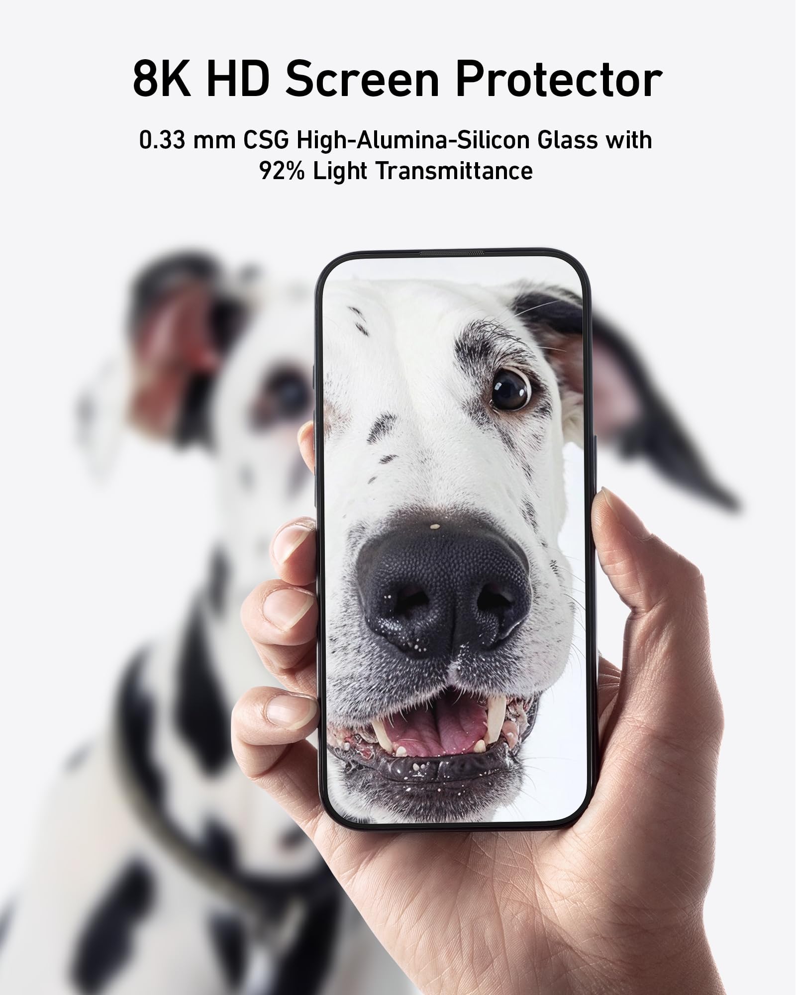 Foto 5 pulgar | Protector De Pantalla Anker Hd De Cristal Templado Para Iphone 16 6.1 - Venta Internacional.