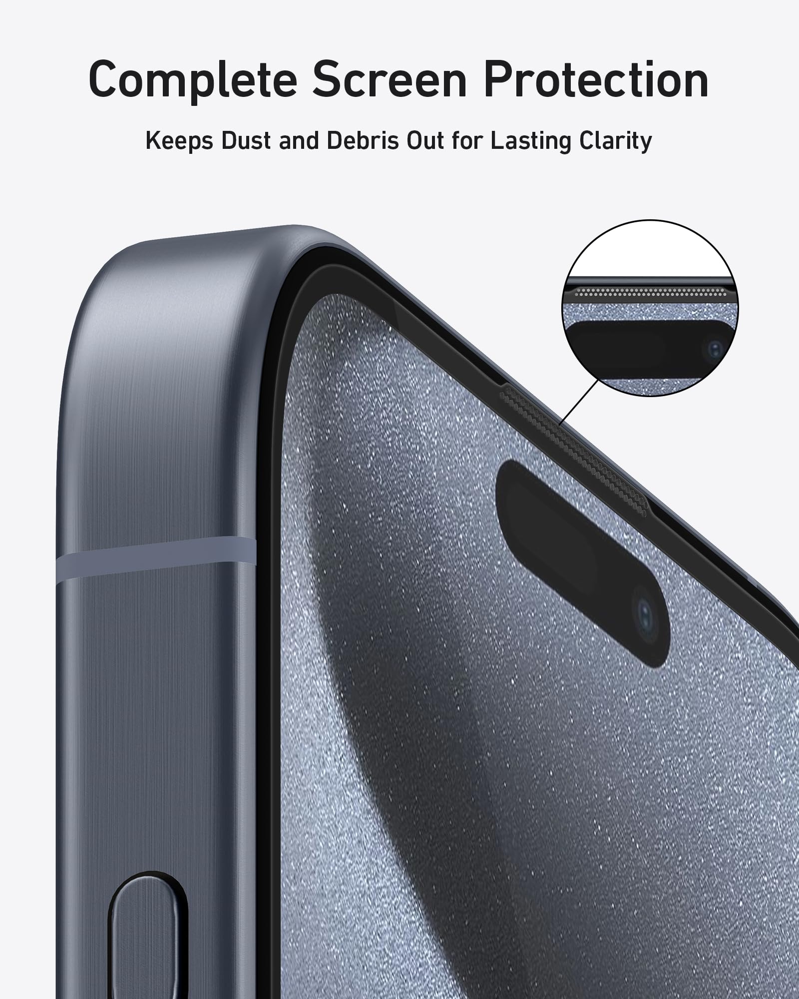 Foto 7 pulgar | Protector De Pantalla Anker Hd De Cristal Templado Para Iphone 16 6.1 - Venta Internacional.