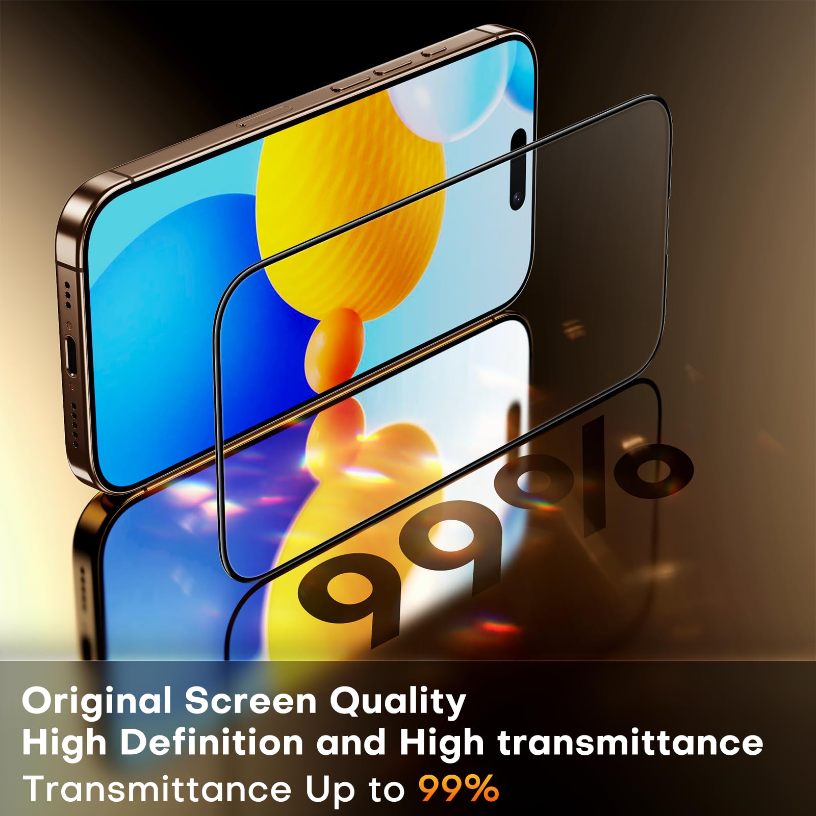 Foto 5 pulgar | Protector De Pantalla Tocol Para Iphone 16 Pro Max 6.9'', Paquete De 2 - Venta Internacional.
