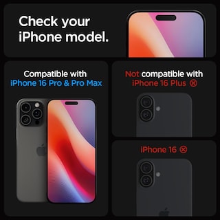 Foto 2 | Protector De Pantalla Para Lente De Cámara Spigen Glastr Ez Fit Para Iphone 16 Pro Max/iphone 16 Pro - Venta Interna