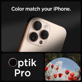 Foto 6 | Protector De Pantalla Para Lente De Cámara Spigen Glastr Ez Fit Para Iphone 16 Pro Max/iphone 16 Pro - Venta Interna