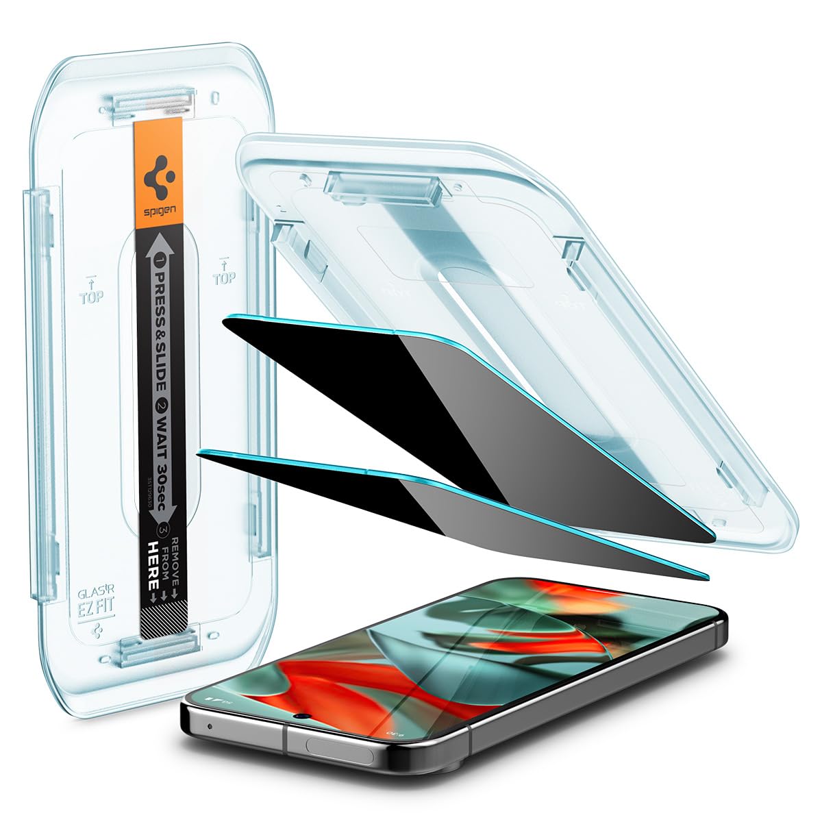 Foto 2 pulgar | Protector De Pantalla Spigen Glastr Ez Fit Privacy Pixel 9 Pro Xl - Venta Internacional.