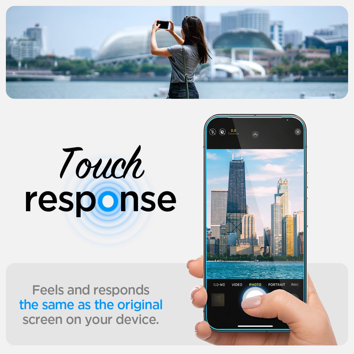 Foto 8 pulgar | Protector De Pantalla Spigen Glastr Ez Fit Privacy Pixel 9 Pro Xl - Venta Internacional.