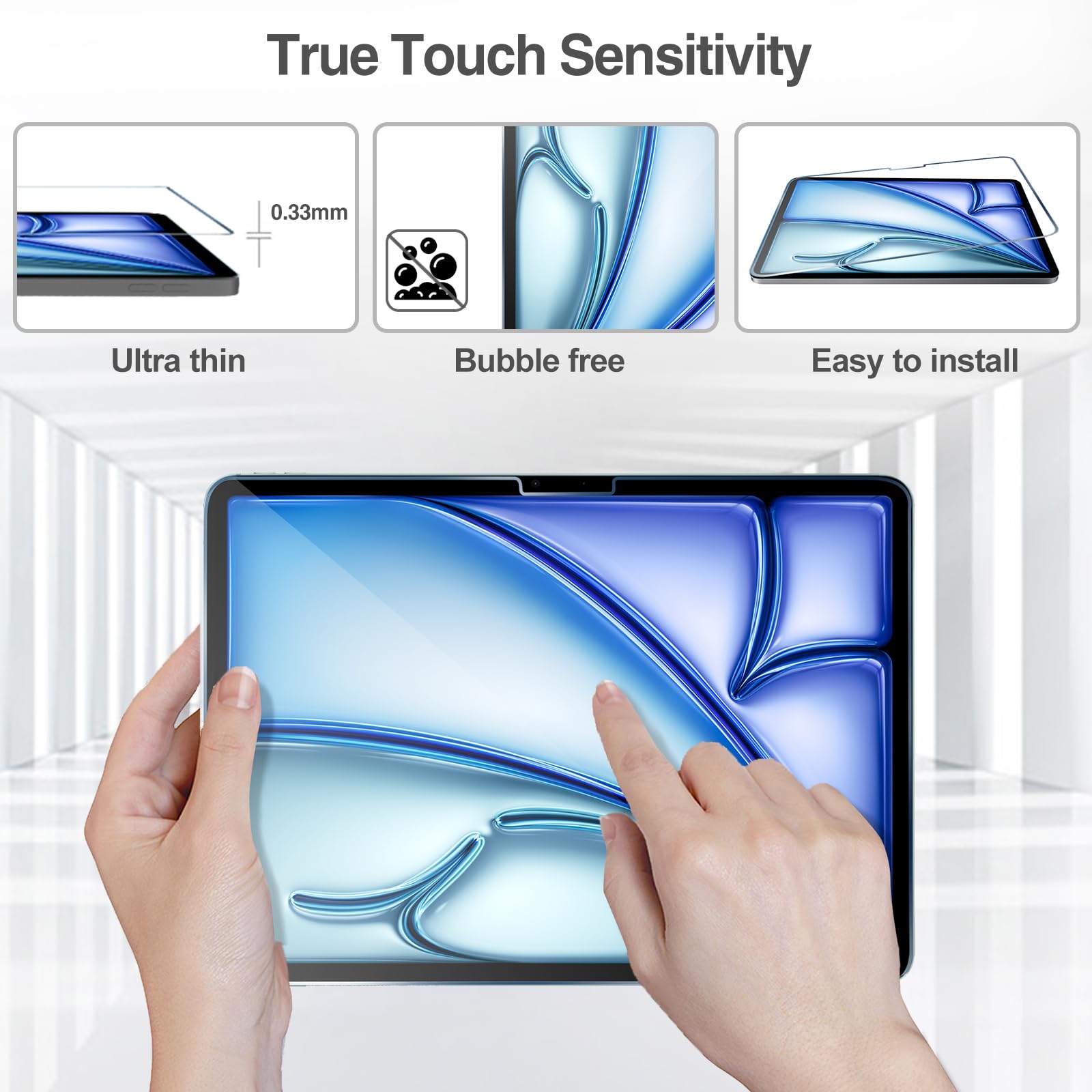 Foto 4 | Protector De Pantalla Procase Para Ipad Air 11 (m3) 2025/ (m2) 2024 - Venta Internacional.