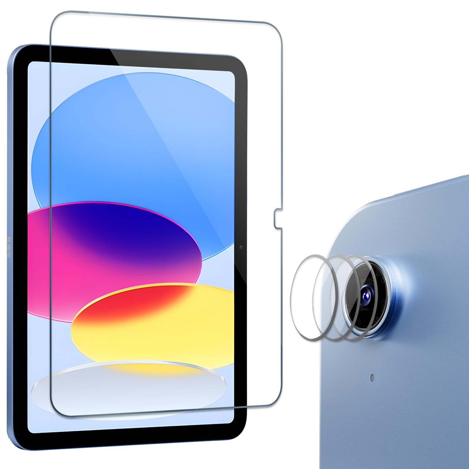 Protector De Pantalla Procase Para Ipad 11/10.9 2025/2022 Con Lente - Venta Internacional.