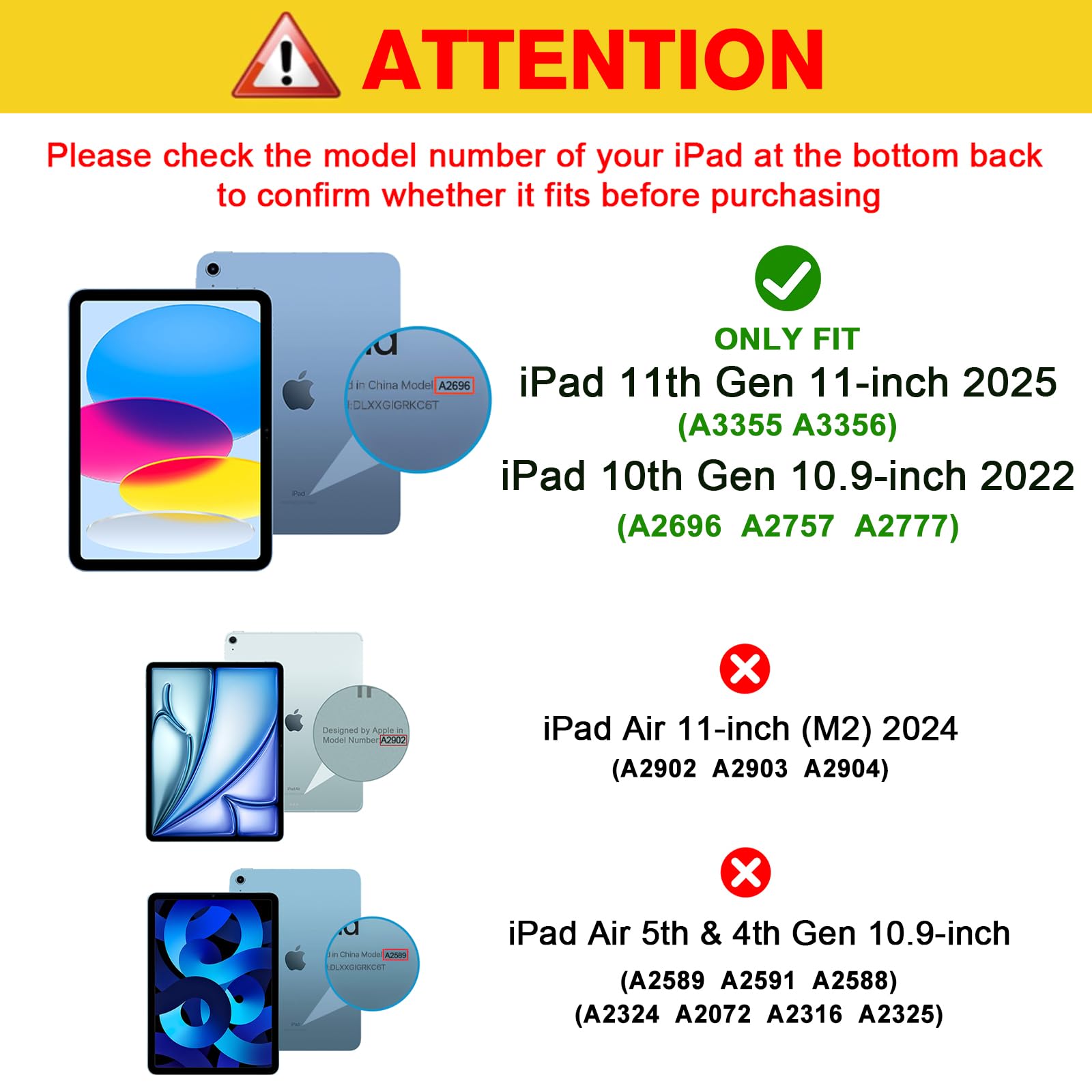 Foto 4 pulgar | Set De Protectores De Pantalla Procase Para Ipad De 11.ª Y 10.ª Generación Con Lente, Paquete De 3 - Venta Internaci