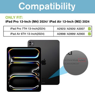 Foto 2 | Protector De Pantalla De Privacidad Procase Ipad Pro/air 13 2024 - Venta Internacional.