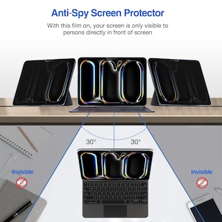 Foto 3 | Protector De Pantalla De Privacidad Procase Ipad Pro/air 13 2024 - Venta Internacional.