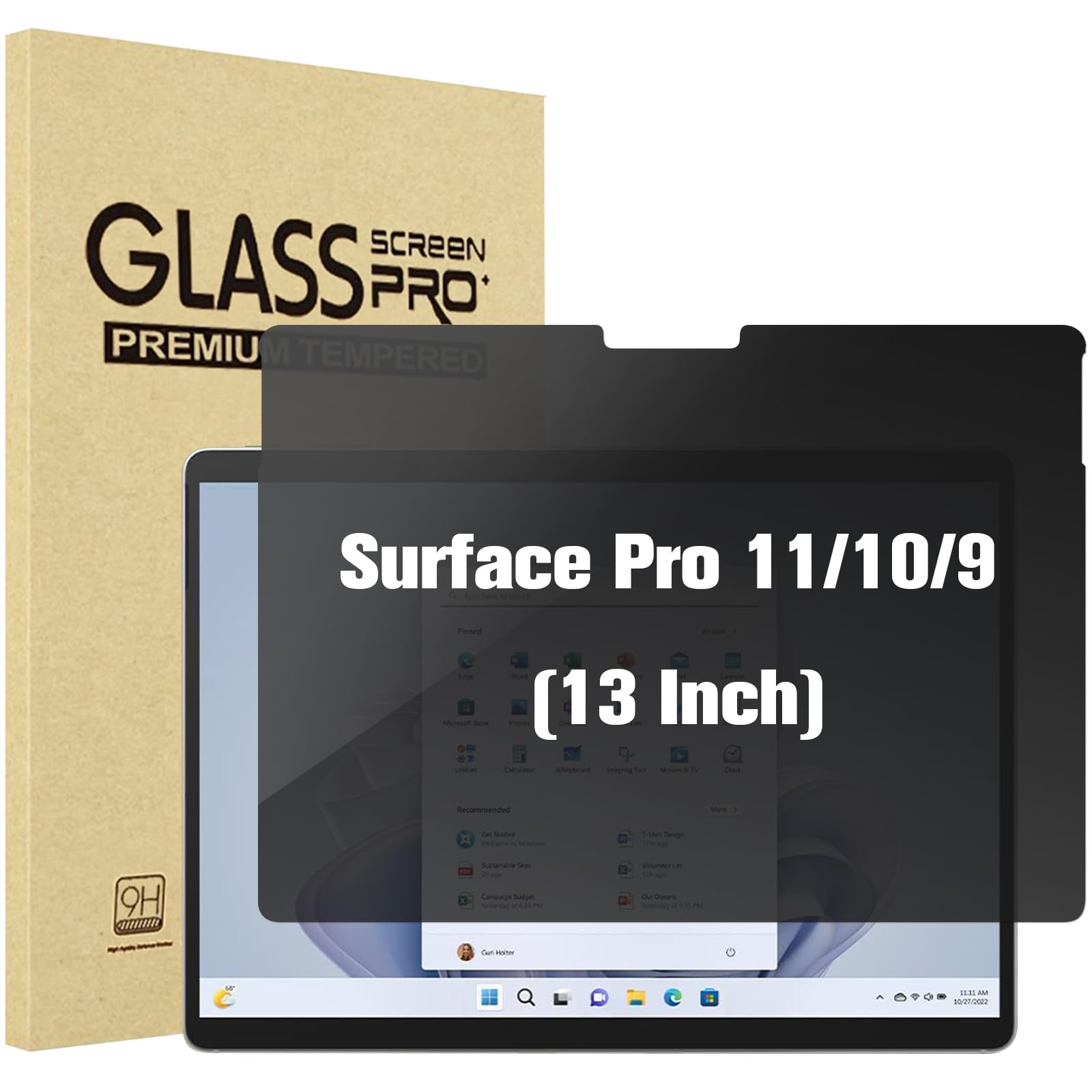 Foto 2 pulgar | Protector De Pantalla De Privacidad Procase Microsoft Surface Pro 13 - Venta Internacional.