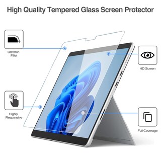 Foto 3 | Paquete De Protectores De Pantalla Procase 2 Para Surface Pro 9/8/x 13 - Venta Internacional.