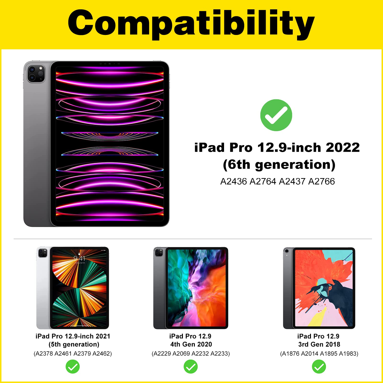 Foto 3 pulgar | Protector De Pantalla De Privacidad Procase Para Ipad Pro 12.9 2022 - Venta Internacional.