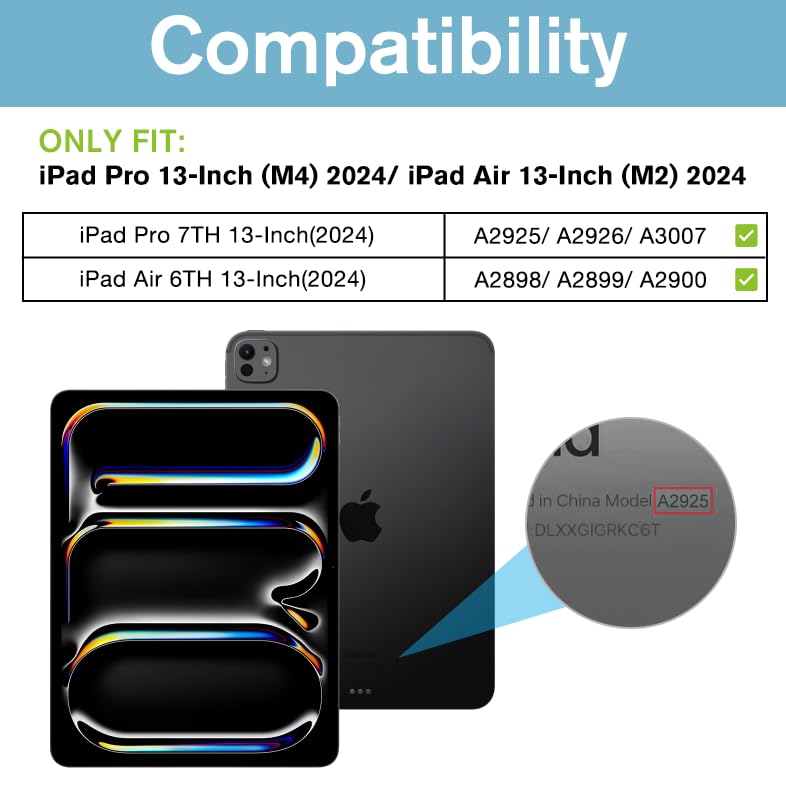 Foto 2 | Protector De Pantalla De Privacidad Procase Para Ipad Pro/air De 13 Pulgadas - Venta Internacional.