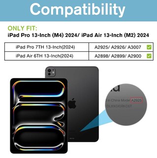 Foto 2 | Protector De Pantalla De Privacidad Procase Para Ipad Pro/air De 13 Pulgadas - Venta Internacional.