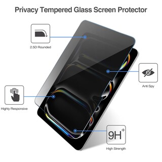 Foto 4 | Protector De Pantalla De Privacidad Procase Para Ipad Pro 11 5.ª Generación - Venta Internacional.