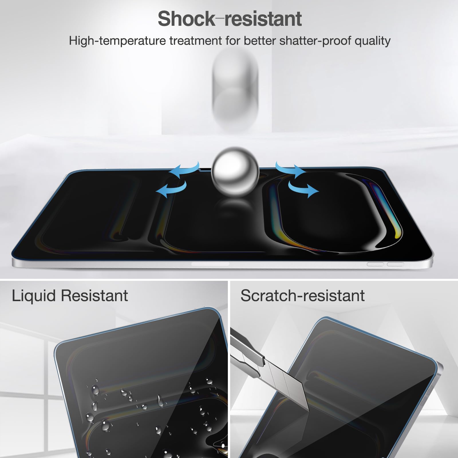 Foto 7 pulgar | Protector De Pantalla De Privacidad Procase Para Ipad Pro 11 5.ª Generación - Venta Internacional.
