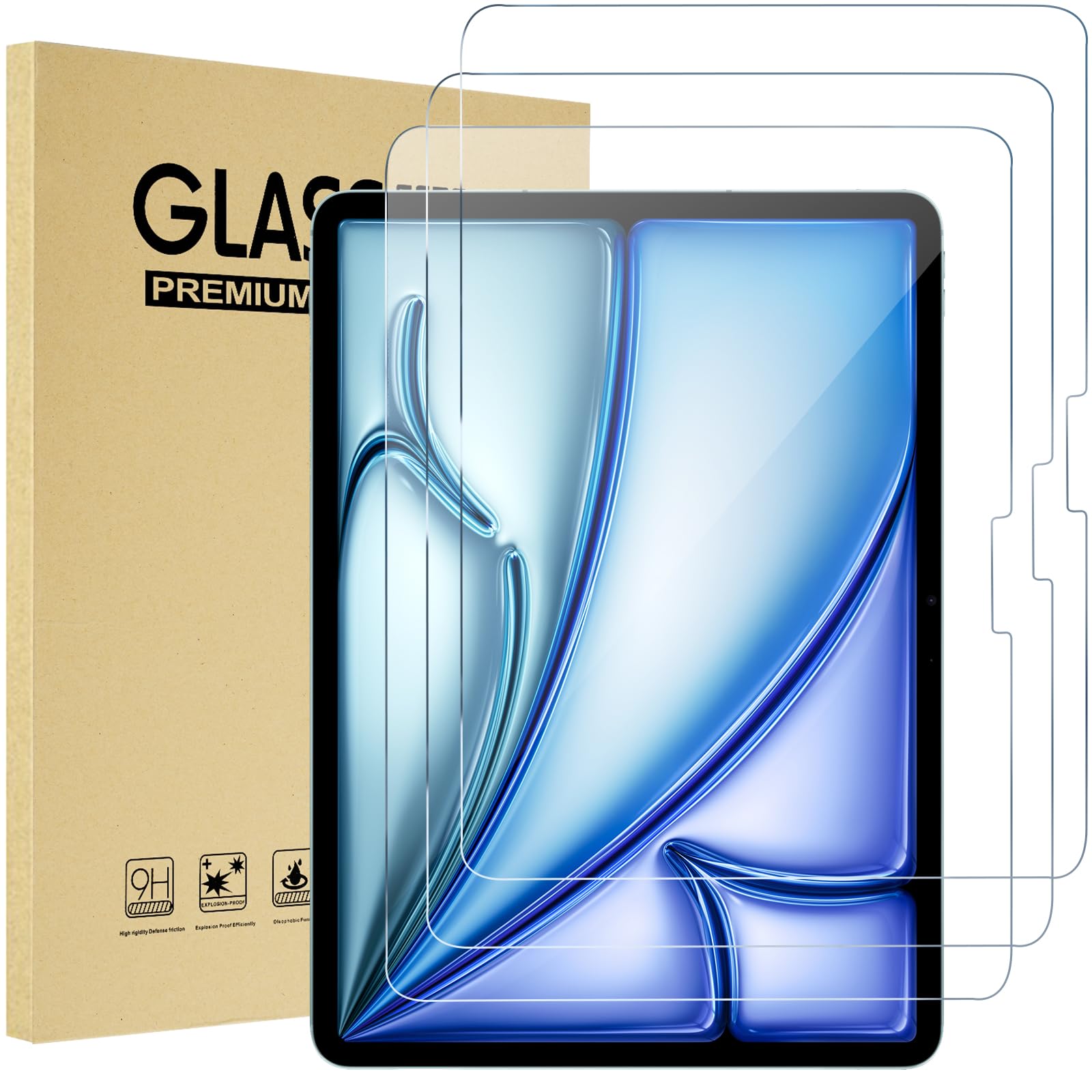 Foto 2 pulgar | Protector De Pantalla Procase Para Ipad Air 11 (m3) 2025/ (m2) 2024 - Venta Internacional.