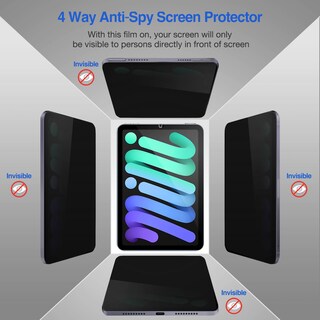 Foto 2 | Protector De Pantalla De Privacidad Procase Para Ipad Mini De 7.ª Y 6.ª Generación - Venta Internacional.