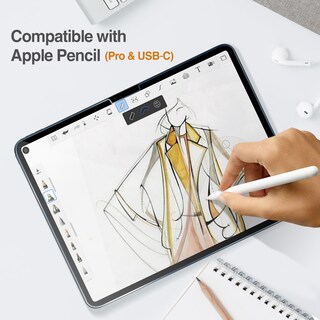 Foto 4 | Protector De Pantalla Procase Para Ipad Pro 13 2024 Con Lente De Cámara - Venta Internacional.