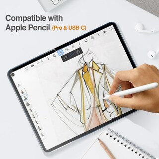 Foto 5 | Protector De Pantalla Procase Para Ipad Pro 11 2024 Con Lente De Cámara - Venta Internacional.