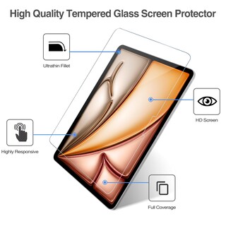 Foto 6 | Protector De Pantalla Y Lente De Cámara Para Ipad Air 11'' 7.ª Generación - Venta Internacional.