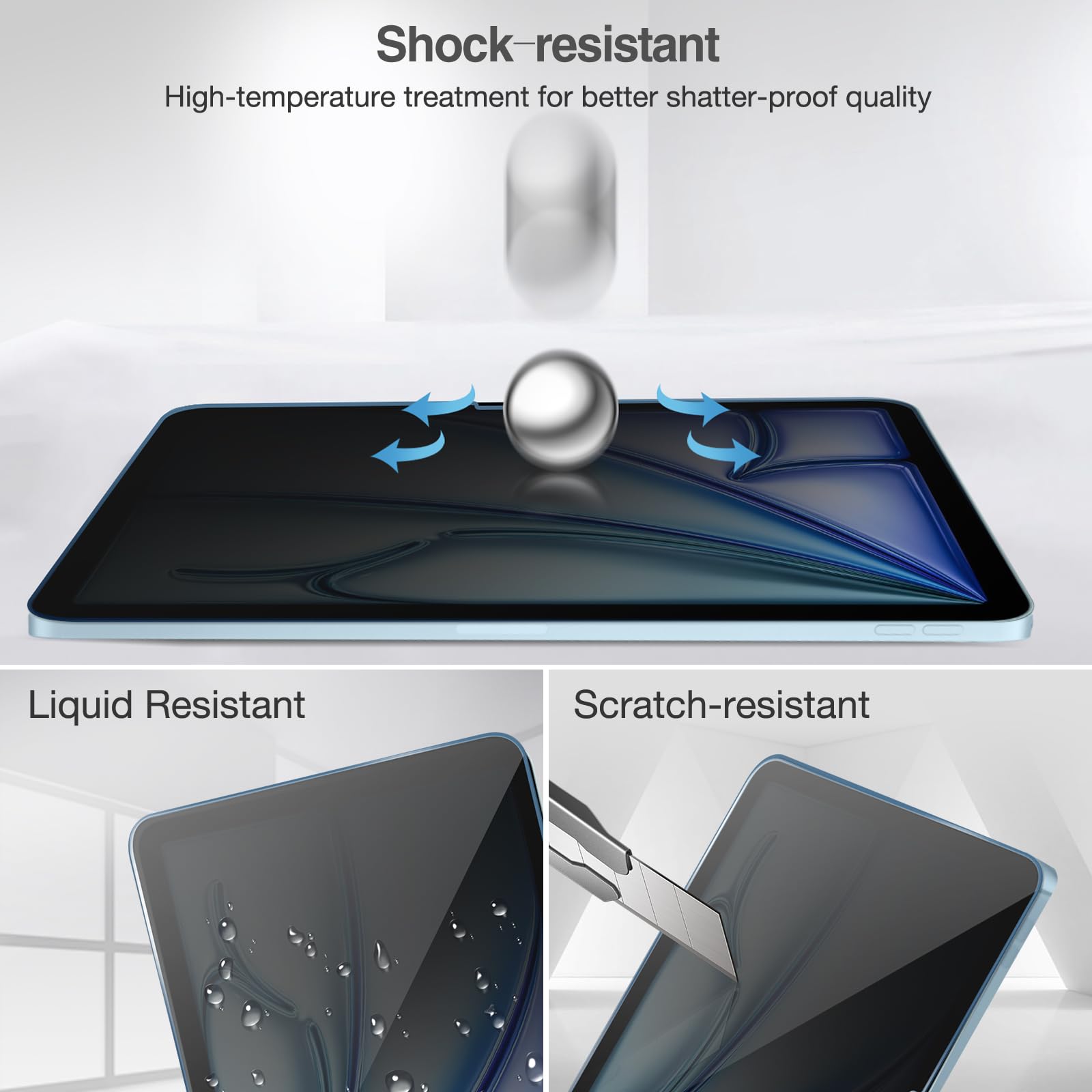 Foto 6 | Protector De Pantalla De Privacidad Procase Para Ipad Air De 11 Pulgadas (7.ª Y 6.ª Generación) - Venta Internacional.