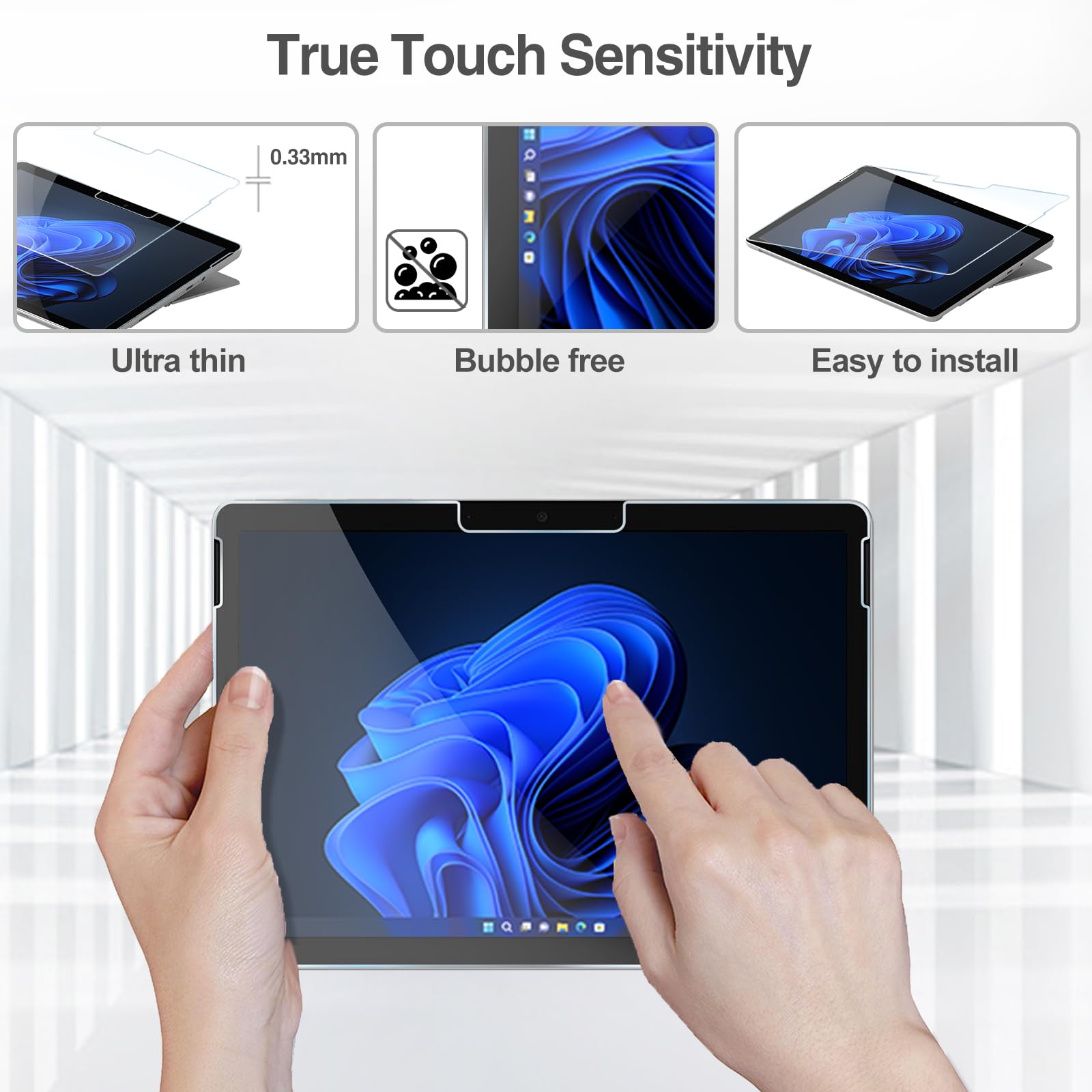 Foto 3 | Protector De Pantalla Procase De Vidrio Templado Para Surface Go 4/3/2 - Venta Internacional.