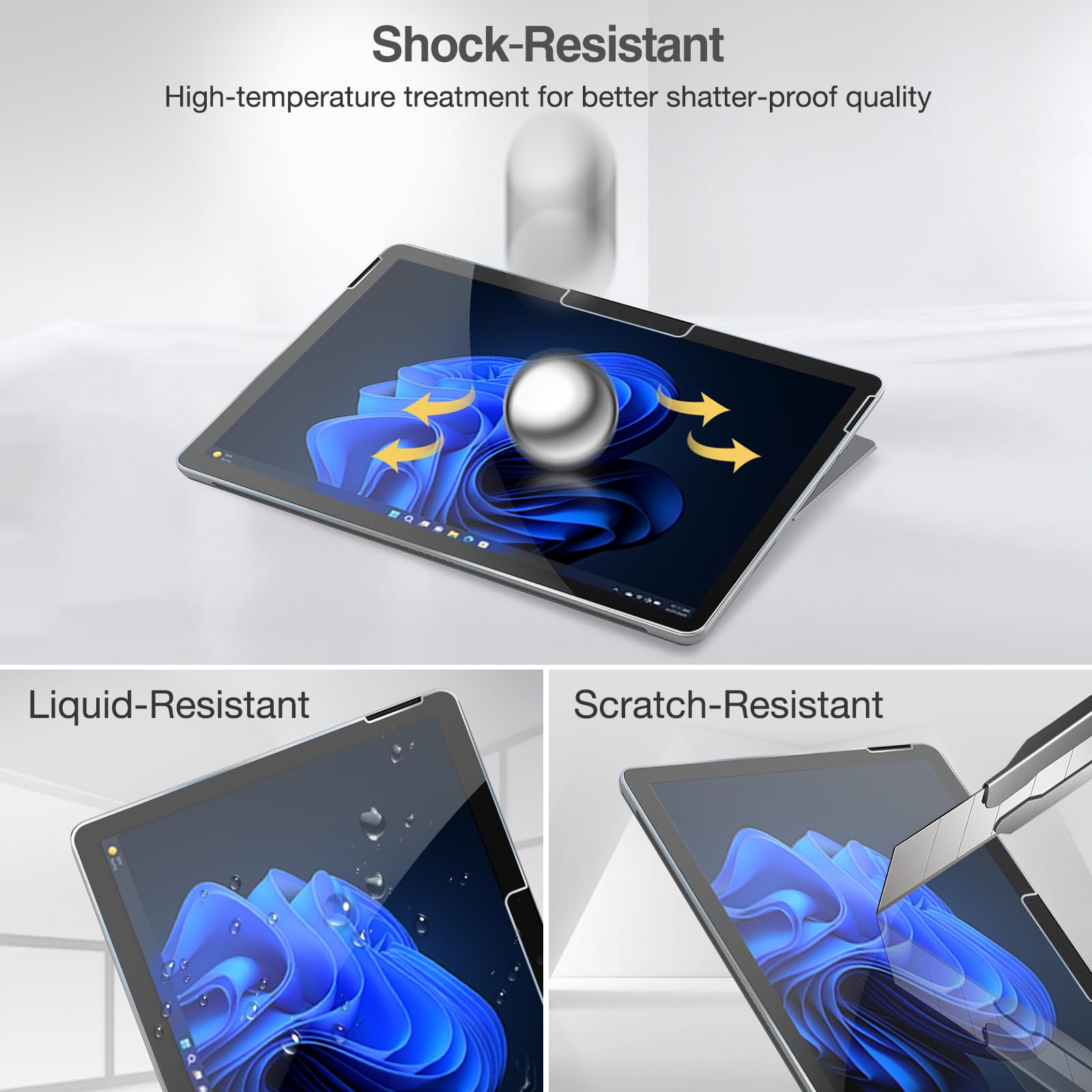 Foto 4 | Protector De Pantalla Procase De Vidrio Templado Para Surface Go 4/3/2 - Venta Internacional.