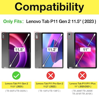 Foto 2 | Protector De Pantalla Procase Para Lenovo Tab P11 2nd Gen 11.5 - Venta Internacional.