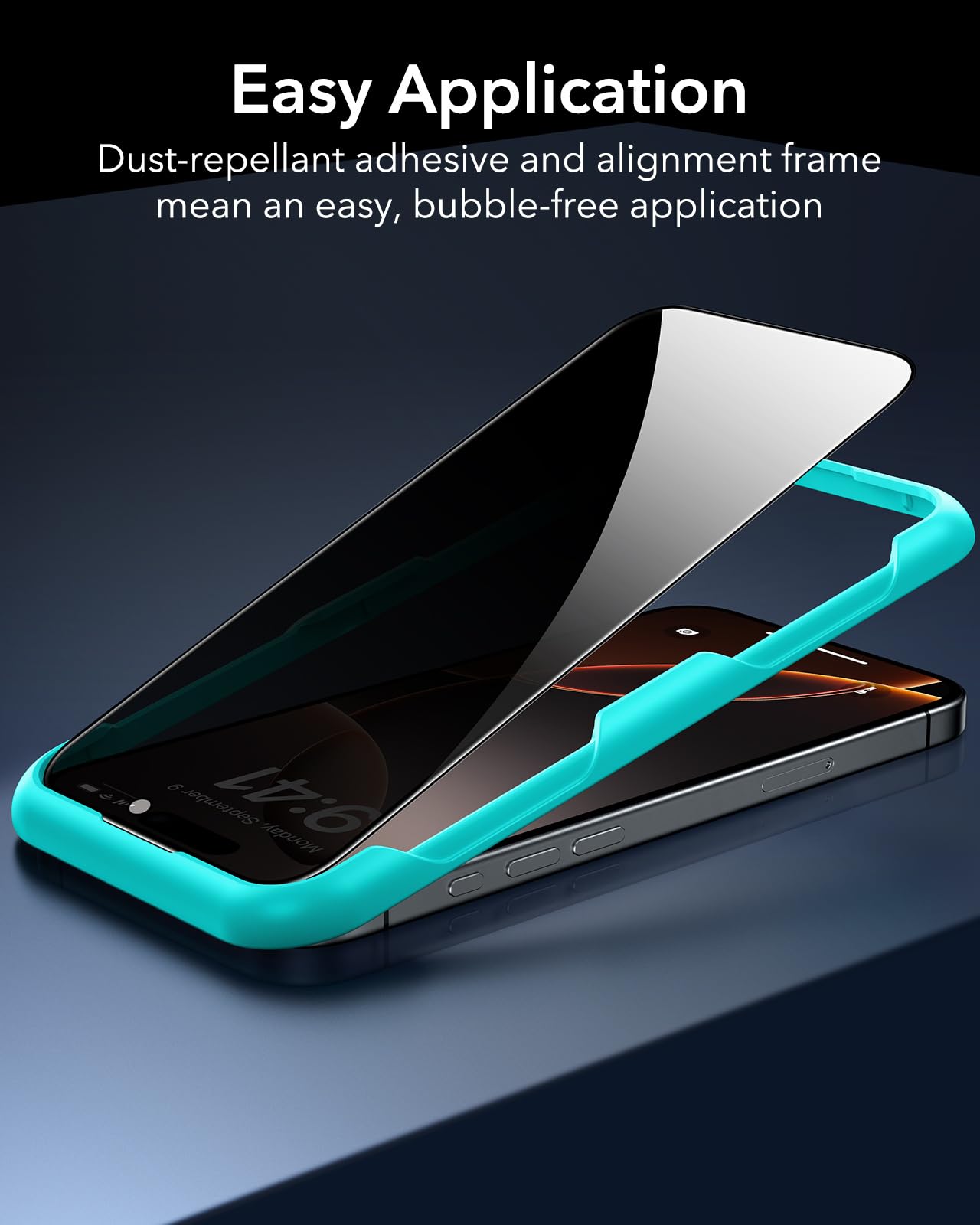 Foto 4 | Paquete De Protectores De Pantalla De Privacidad Esr 3 Para Iphone 16 Pro - Venta Internacional.