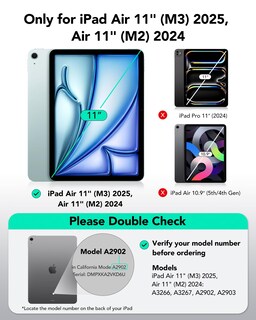 Foto 2 | Protector De Pantalla Esr Paper-feel Para Ipad Air 11 M3/m2, Paquete De 2 - Venta Internacional.