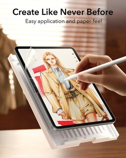 Foto 3 | Protector De Pantalla Esr Paper-feel Para Ipad Air 11 M3/m2, Paquete De 2 - Venta Internacional.