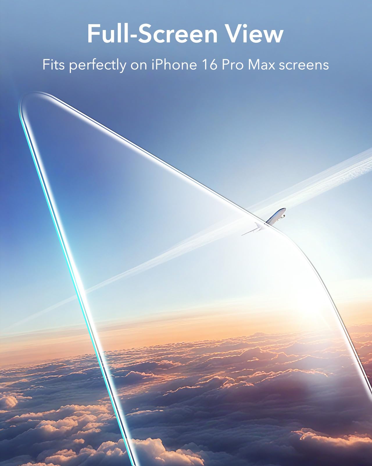 Foto 6 | Protector De Pantalla Esr Para Iphone 16 Pro Max [paquete De 3] - Venta Internacional.