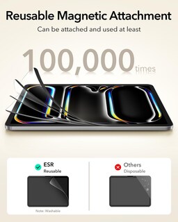 Foto 6 | Protector De Pantalla Esr Para Ipad Pro 13 Pulgadas 2024 Paper-feel - Venta Internacional.
