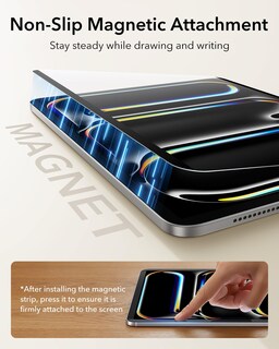 Foto 7 | Protector De Pantalla Esr Para Ipad Pro 13 Pulgadas 2024 Paper-feel - Venta Internacional.