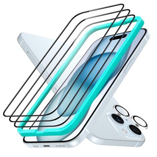 Foto 1 | Protector De Pantalla Esr Para Iphone 15 Plus Con Conjunto De Lentes De Cámara - Venta Internacional.