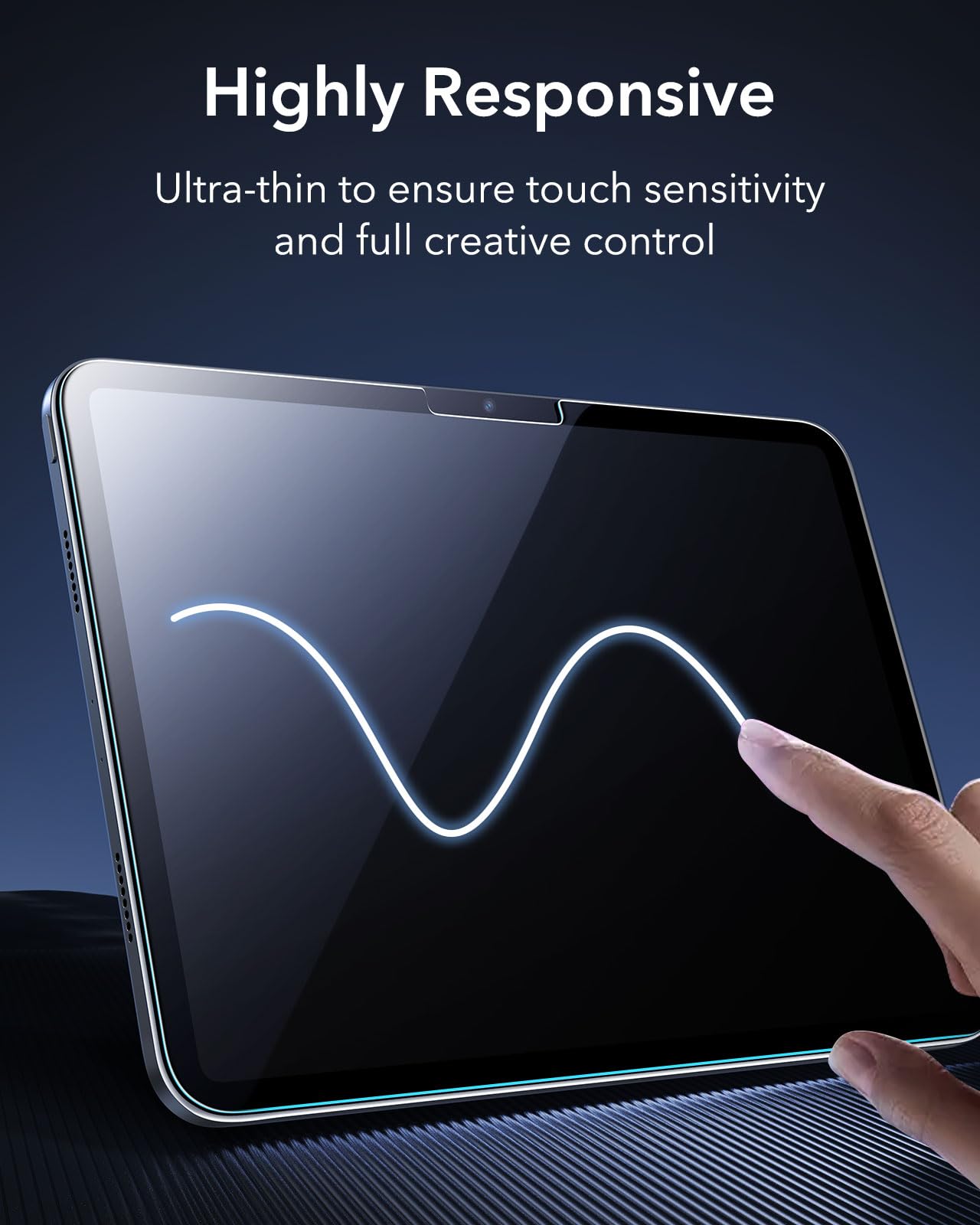 Foto 8 pulgar | Protector De Pantalla Esr Para Ipad Pro 11 Pulgadas M4 2024 (paquete De 2) - Venta Internacional.