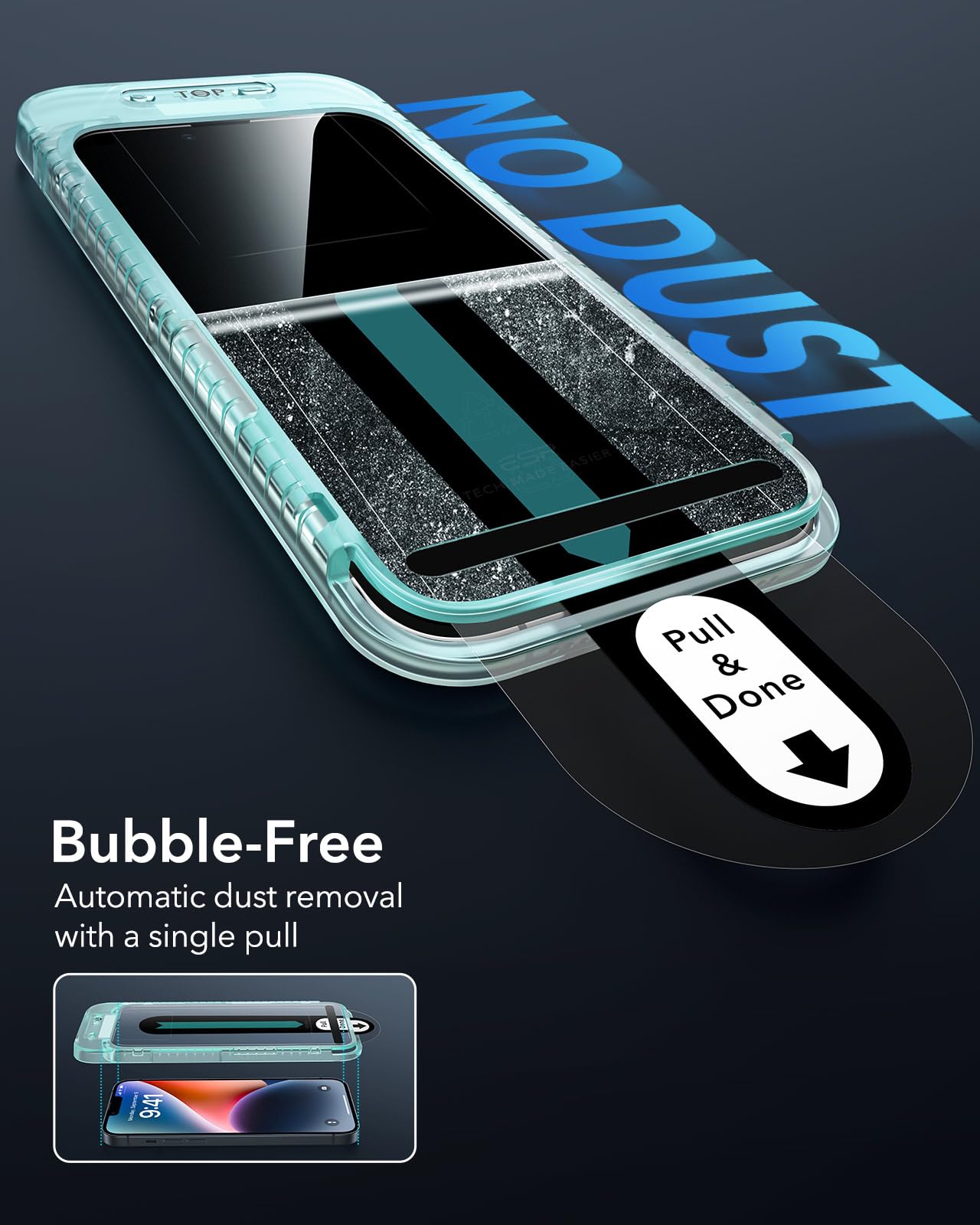 Foto 5 pulgar | Protector De Pantalla Esr Para Iphone 13 Pro Max/iphone 14 Plus - Venta Internacional.