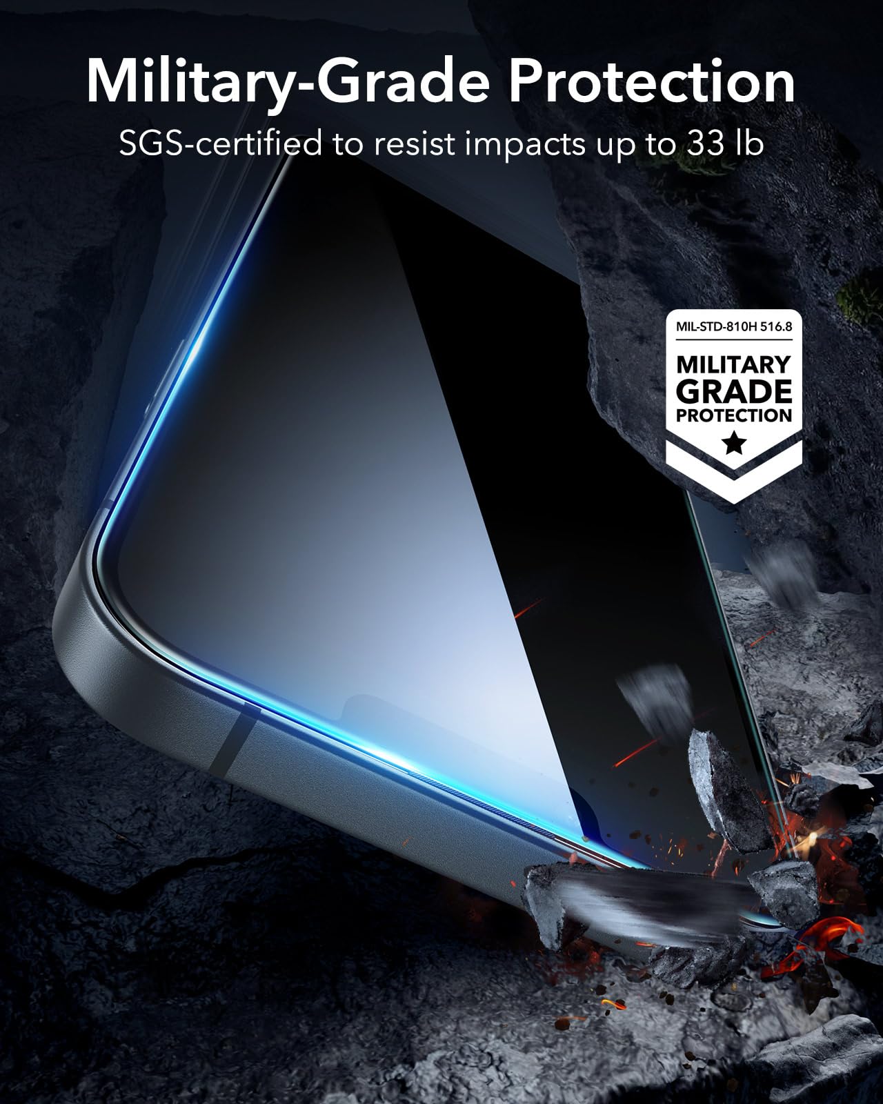 Foto 6 | Protector De Pantalla Esr Para Iphone 13 Pro Max/iphone 14 Plus - Venta Internacional.