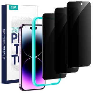 Foto 1 | Protector De Pantalla De Privacidad Esr Para Iphone 14 Pro Max (paquete De 3) - Venta Internacional.