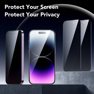 Foto 2 | Protector De Pantalla De Privacidad Esr Para Iphone 14 Pro Max (paquete De 3) - Venta Internacional.